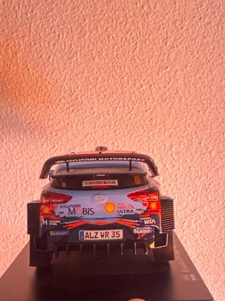 Maqueta Coche Rally Hyundai i20 WRC Sordo (METAL)