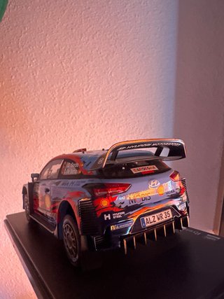 Maqueta Coche Rally Hyundai i20 WRC Sordo (METAL)
