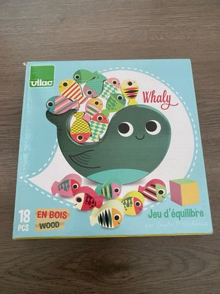 Juego de mesa Whaly y puzzle djeco princesa