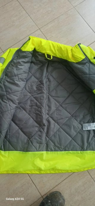 Chaqueta alta visibilidad reflectante