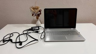 Portátil HP Plata y Negro