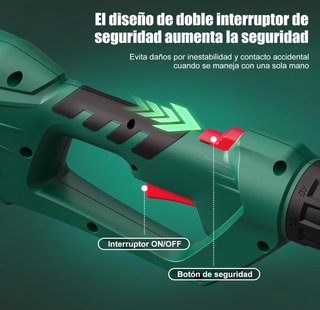 Cortasetos eléctrico telescópico HYCHIKA 900W