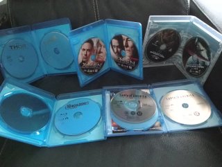 Pack 5  Películas Blu-ray 3D Marvel