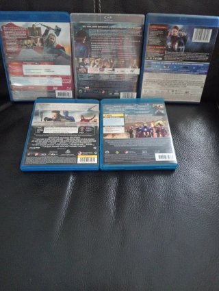 Pack 5  Películas Blu-ray 3D Marvel