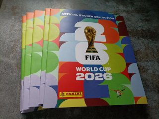 Álbum Oficial Colección Stickers Mundial FIFA 2026
