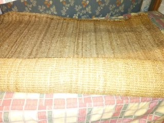 Alfombra Yute Beige y Marrón