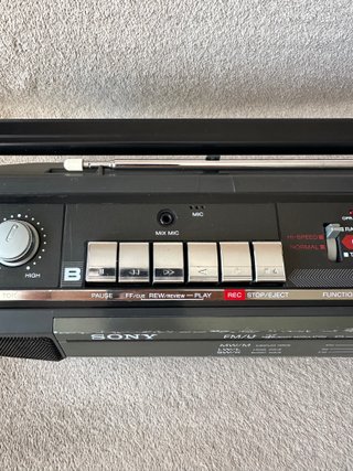 Sony CFS-W301L Radio Cassette Doble Vintage
