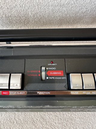 Sony CFS-W301L Radio Cassette Doble Vintage