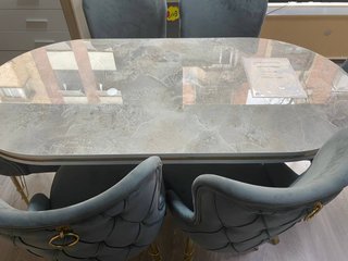 PACK MESA Y 6 SILLAS TURCAS