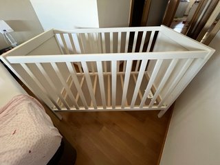 Cuna Ikea Sundvik 60x120 Blanca