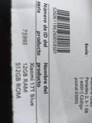 Xiaomi 17T 12/512GB PRECINTADO