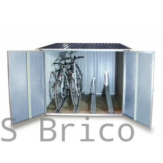 Caseta Metálica Guarda Bicicletas 202x196x140 cm - Duramax