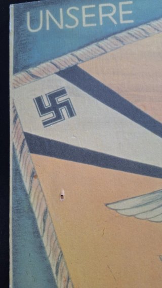 Cartel Luftwaffe Segunda Guerra Mundial Repro