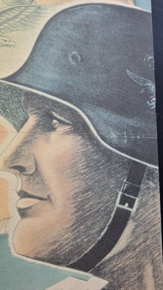 Cartel Luftwaffe Segunda Guerra Mundial Repro