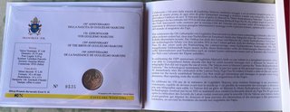2€ Vaticano 2024 Marconi Busta Filatélica
