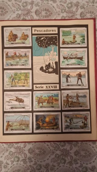 Álbum antiguo Cromos Nestlé Tomo I Rojo