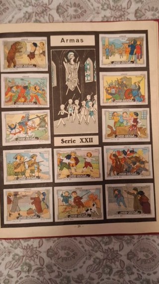Álbum antiguo Cromos Nestlé Tomo I Rojo