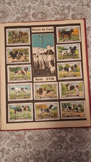 Álbum antiguo Cromos Nestlé Tomo I Rojo