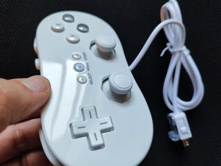 Controller Wii Classic Bianco