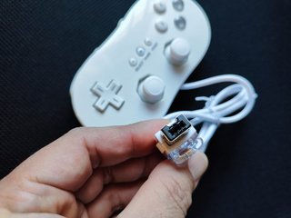 Controller Wii Classic Bianco