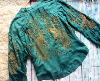 Kimono bordado ZARA Talla XS