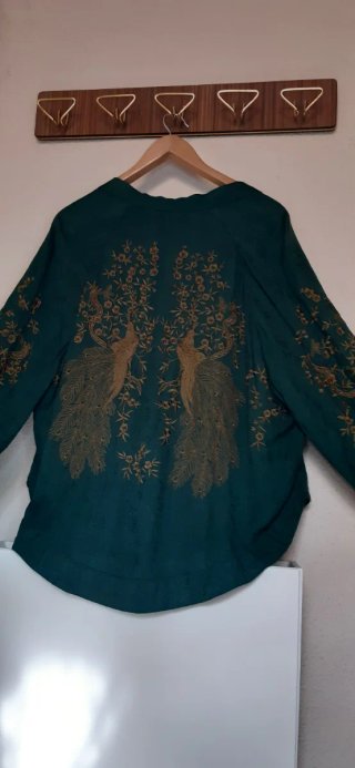 Kimono bordado ZARA Talla XS