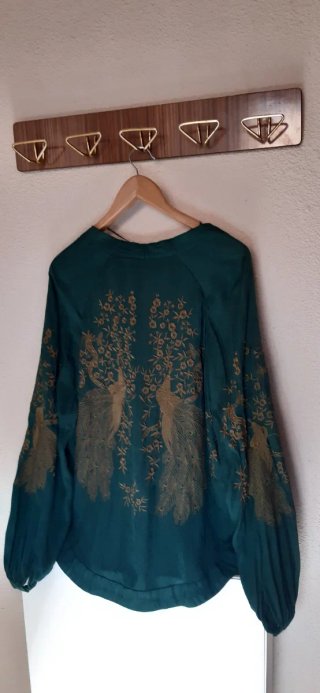 Kimono bordado ZARA Talla XS