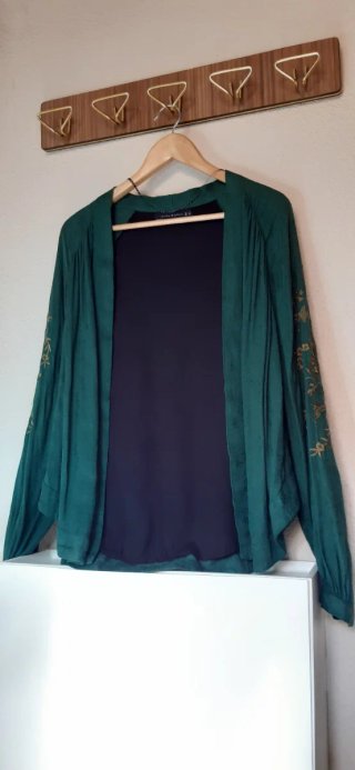 Kimono bordado ZARA Talla XS