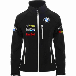 CHAQUETA MOTO CORTAVIENTOS SOFTSHELL TIPO BMW