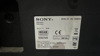 Sony Smart TV Negra