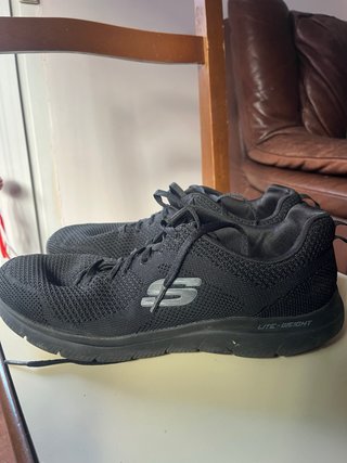 Zapatillas Skechers Negras Lite-Weight