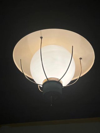 Lampada soffitto Stilnovo anni '50