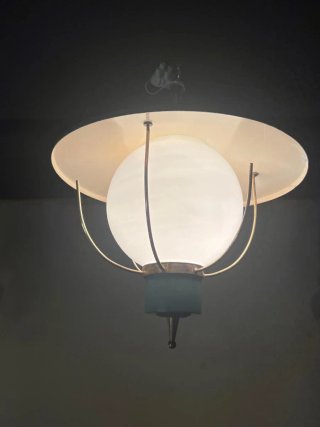 Lampada soffitto Stilnovo anni '50