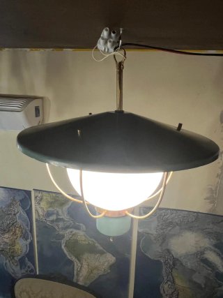 Lampada soffitto Stilnovo anni '50