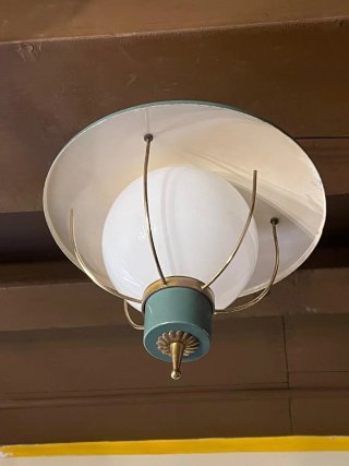 Lampada soffitto Stilnovo anni '50