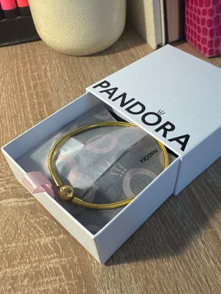 Pulsera Pandora Dorada NUEVA