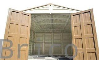 Caseta PVC Woodbridge Plus 405x324x233 cm - Duramax