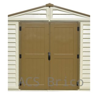 Caseta PVC Woodbridge Plus 405x324x233 cm - Duramax