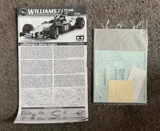 Williams F1 BMW FW24 1/20 Tamiya 20055