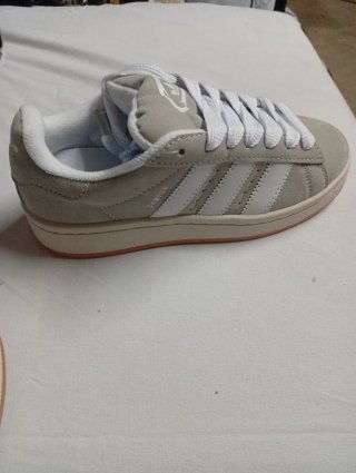 Zapatillas Adidas Campus Beige/Blanco
