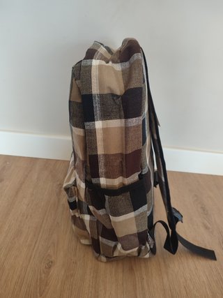 Mochila cuadros nueva a estrenar
