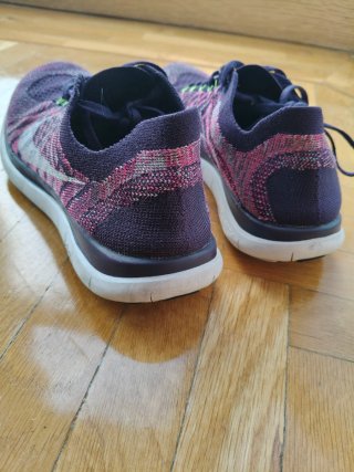Nike Free 4.0 Flyknit Morado/Rosa