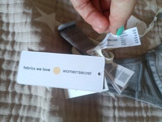 Sujetador Woman Secret gris nuevo