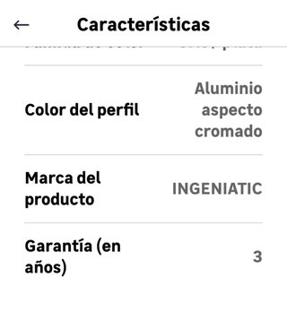 Pomo doble Universal para mamparas  de ducha
