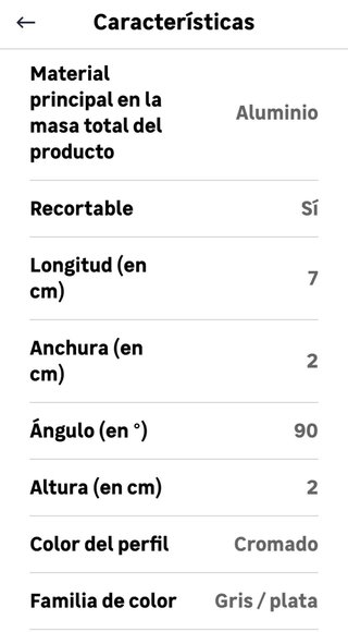 Pomo doble Universal para mamparas  de ducha