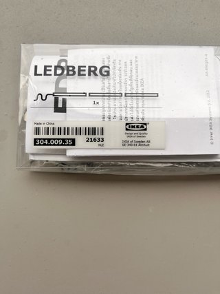 Luz LED IKEA LEDBERG con interruptor