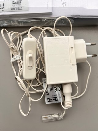 Luz LED IKEA LEDBERG con interruptor
