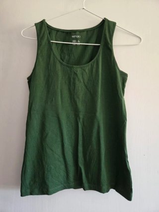 Camiseta verde Esmara Talla M