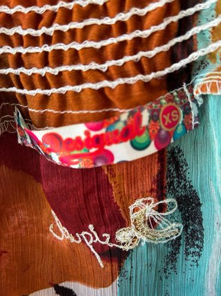 Camisa Desigual Multicolor Estampada