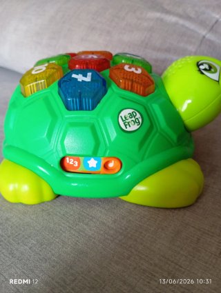 Tortuga interactiva Leap Frog números